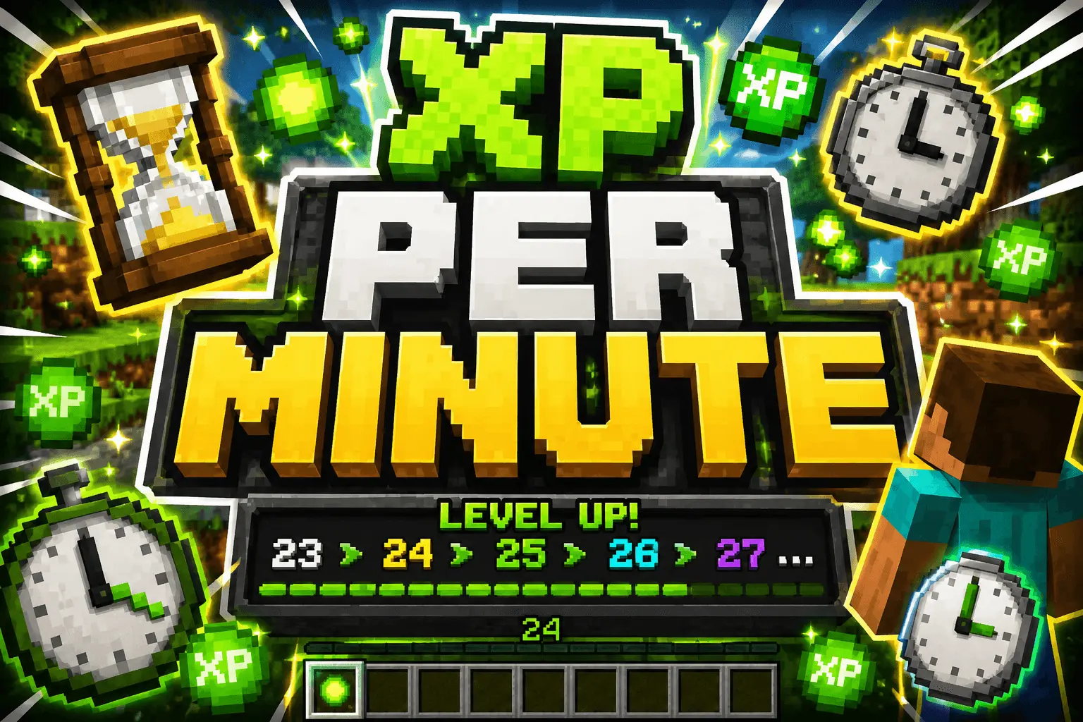 XP PER MINUTE Addon pic 3