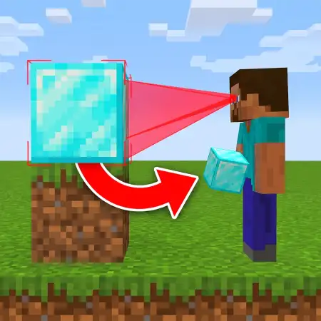 You Get Every Block You Look At Addon pic 1