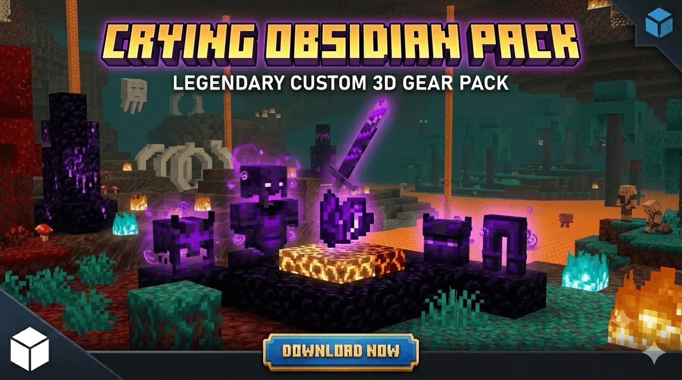 CRYING OBSIDIAN PACK Addon pic 2