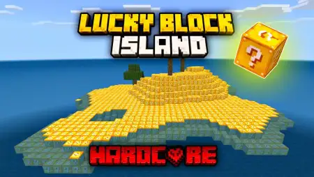 Hardcore Lucky block Island Map pic 1