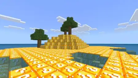 Hardcore Lucky block Island Map pic 3