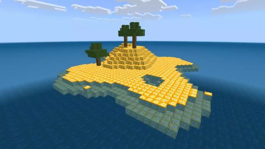 Hardcore Lucky block Island Map pic 5
