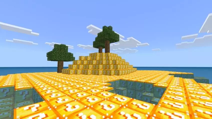 Hardcore Lucky block Island Map pic 6