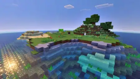 Hardcore 100 Days Survival Island Map pic 2