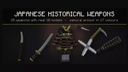 Japanese Historical Weapons Addon pic 2