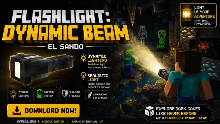 Flashlight: Dynamic Beam Addon pic 1