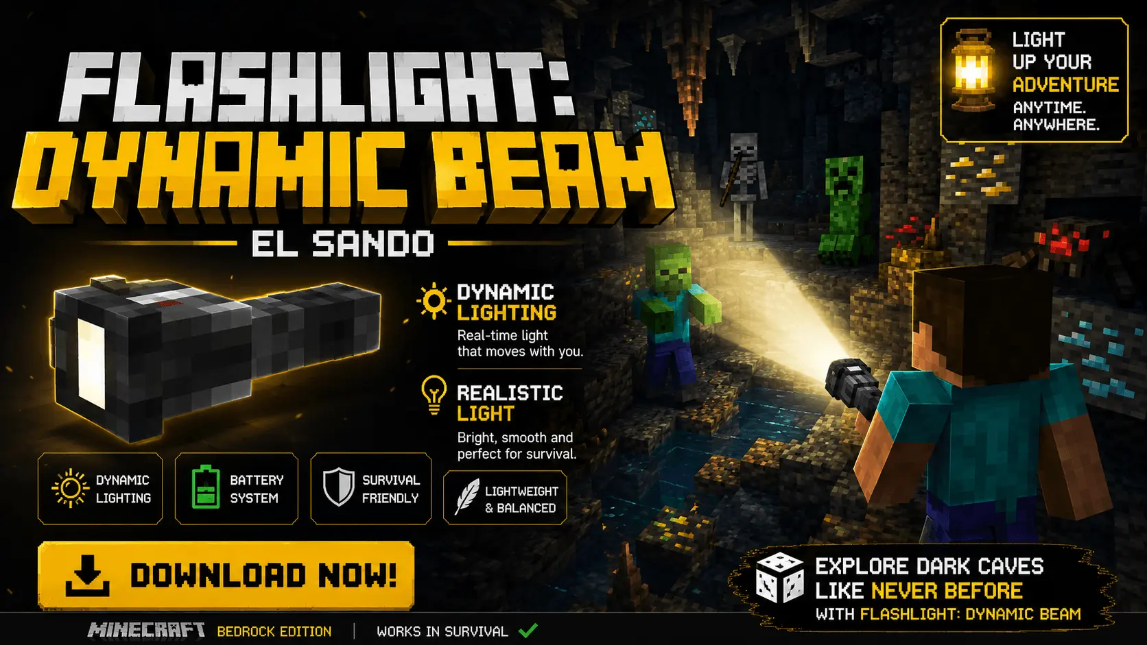 Flashlight: Dynamic Beam Addon pic 7