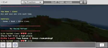 Life System - Hardcore Challenge Addon pic 3