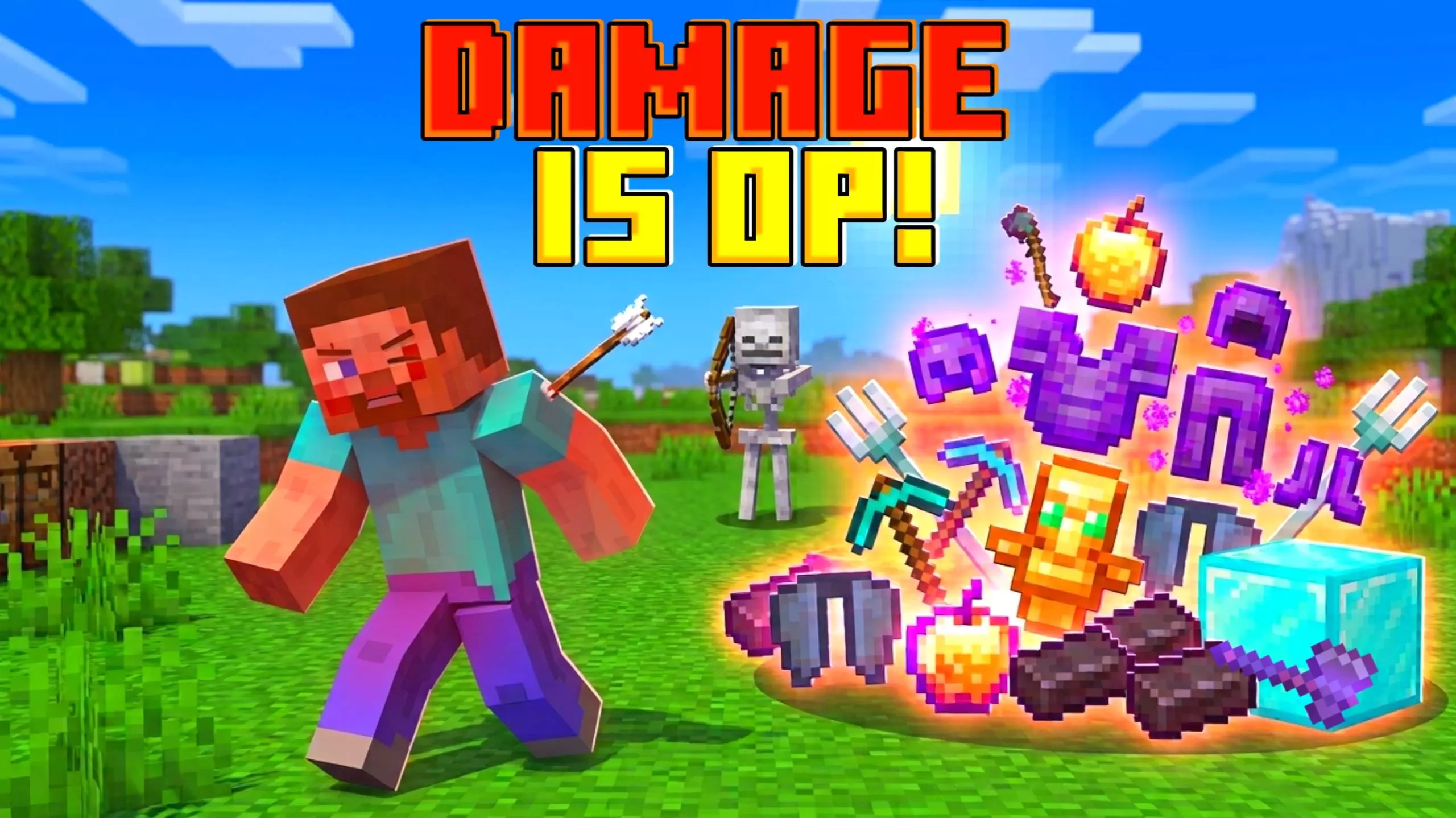 Damage Gives OP Items! Addon pic 2