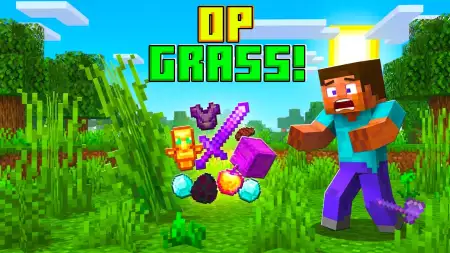 Grass Drops OP Items! Addon pic 1