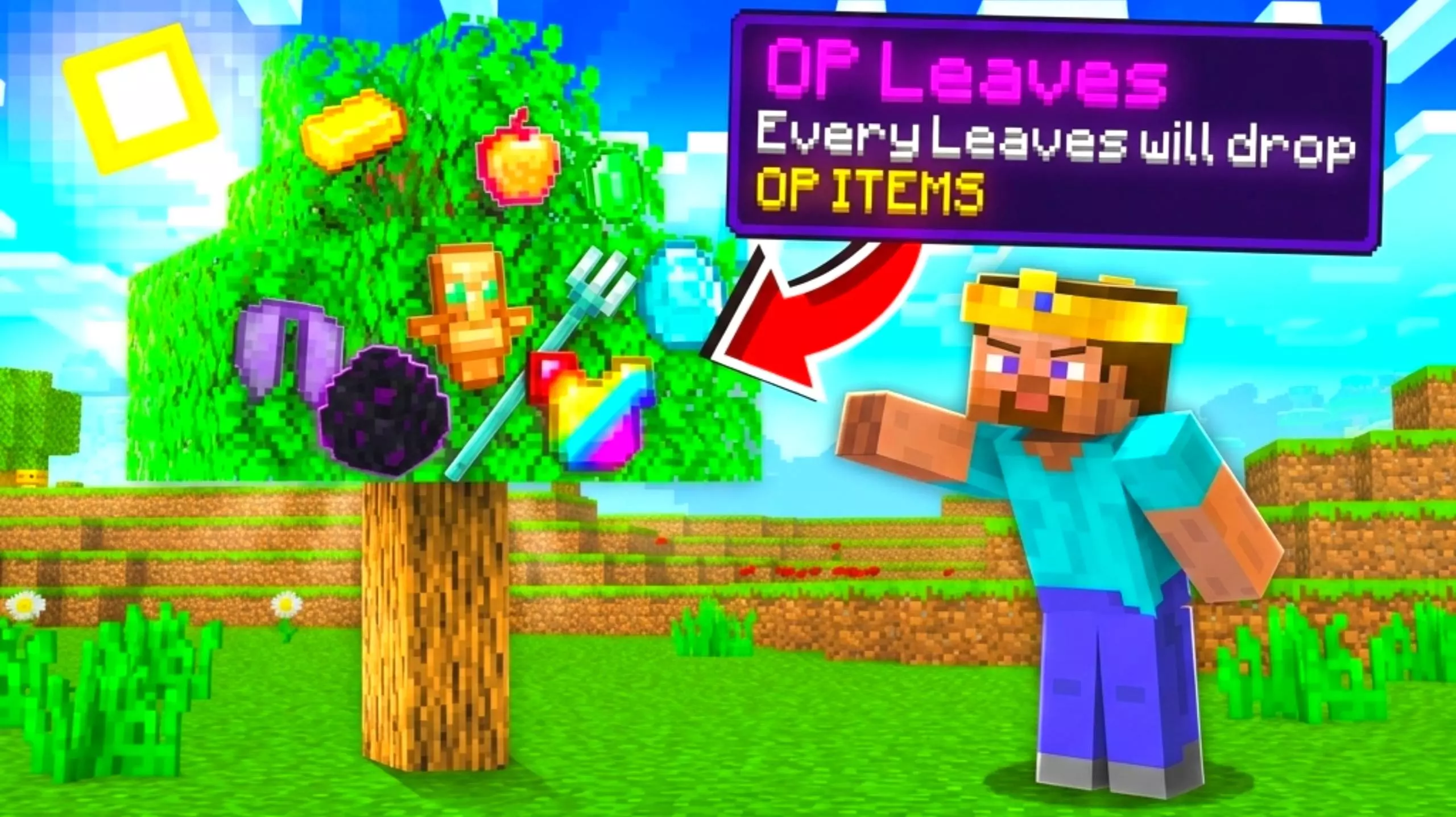 Leaves Drop OP Items Mod pic 2