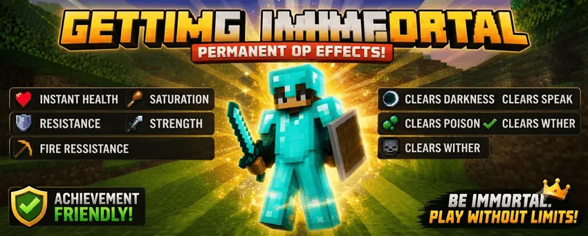 Getting Immortal: Permanent OP Effects Addon pic 2