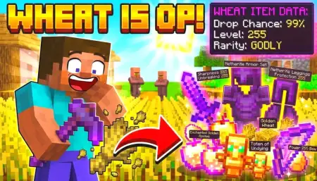 Wheat Drops OP Items! Addon pic 1