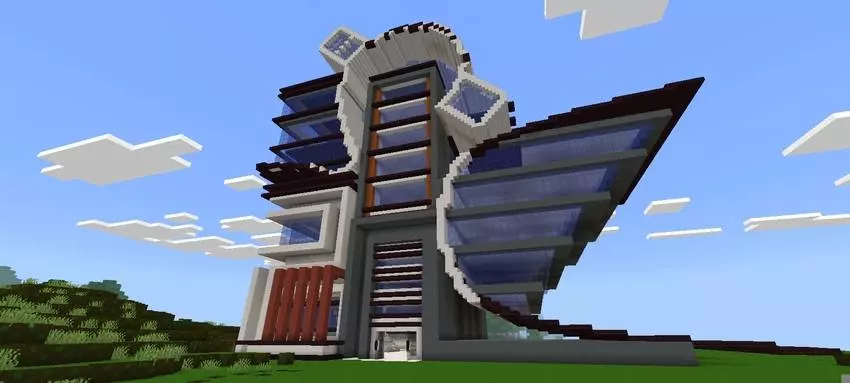 Hardcore Starter | Modern Futuristic Mansion Map pic 6