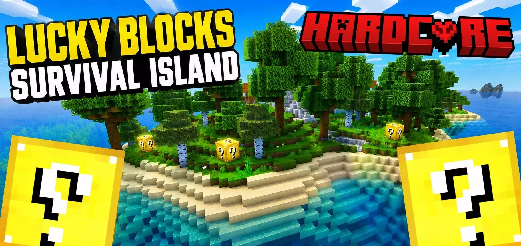 Lucky Blocks Survival Island - Hardcore Version Map pic 6