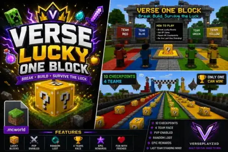 Lucky One Blocks Map pic 1