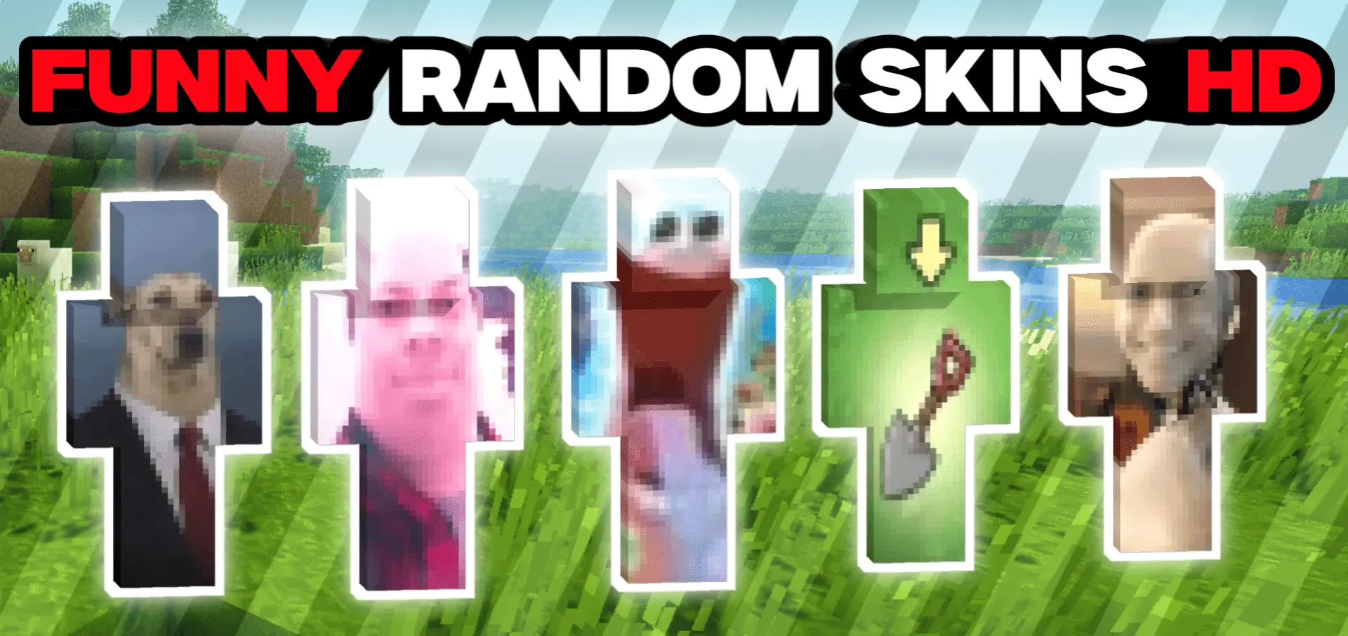 Funny random skins HD Skin Pack pic 3