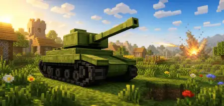 Tanks | Drivable Battle Tank Addon pic 1