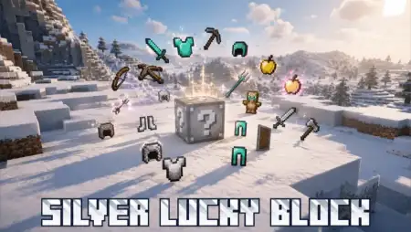 Silver Lucky Block Mod pic 1
