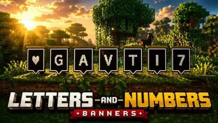 Letters and Numbers Banners Addon pic 1