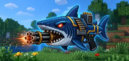 Minishark | Rapid-Fire Terraria Weapon Addon pic 1