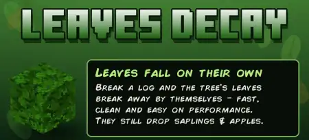 Leaves Decay Addon pic 1