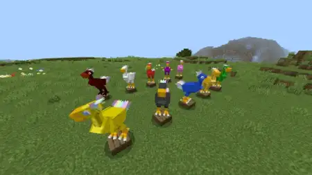 ChocoCraft Reworked  CHOCOBOS  Addon pic 3