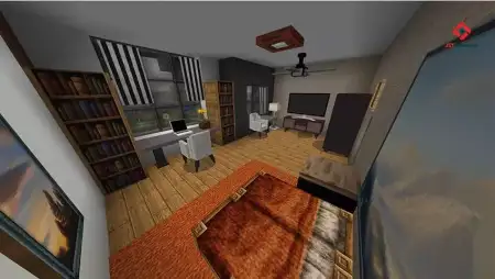 Modern House #30 (With Furnitures) Map pic 2