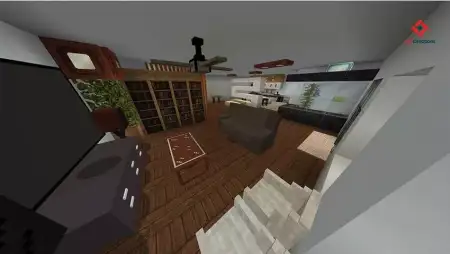 Modern House #30 (With Furnitures) Map pic 3