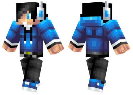 Blue Teenager Skin pic 1