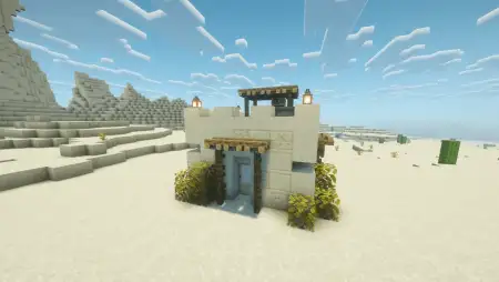 Simple Desert Starter House Map pic 1