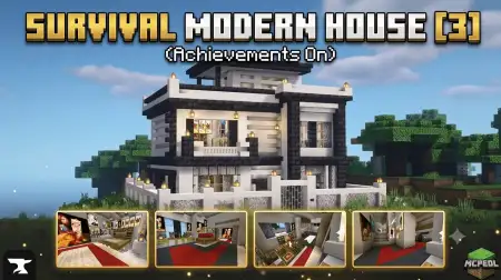 Survival Modern House 3 Map pic 1
