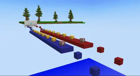 Lucky Block Race Challenge Map | (2 Players) pic 3