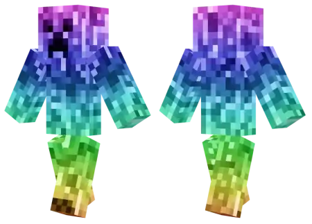 Rainbow Creeper Skin pic 1