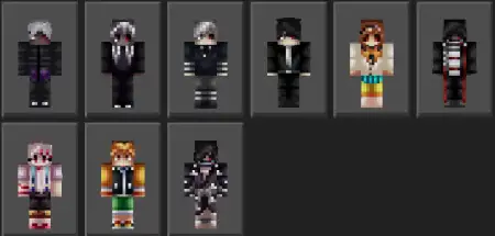 Anime Ghouls Skin Pack pic 2