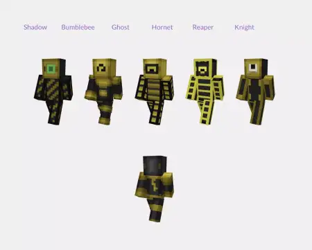 Black & Yellow Skin Pack pic 2