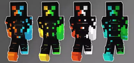 Neon Creepers Skin Pack pic 1