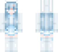 Blue Bunny Girl Skin pic 1