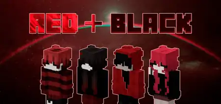 Red + Black Skin Pack pic 1