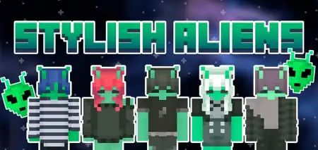 Stylish Aliens Skin Pack pic 1