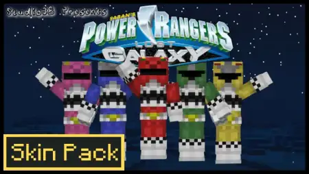 Power Rangers Lost Galaxy Skin Pack pic 1