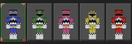 Power Rangers Lost Galaxy Skin Pack pic 2