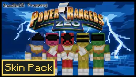 Power Rangers Zeo Skin Pack pic 1