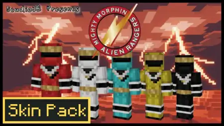 Mighty Morphin Alien Rangers Skin Pack pic 1