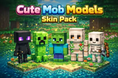 Cute Mob Models: Skin Pack pic 1