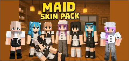 Anime Maids Skin Pack pic 1