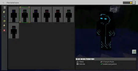 Neon Phantoms Skin Pack pic 2