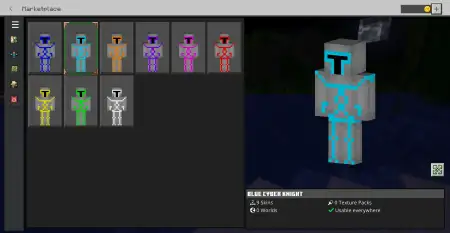 Cyber Knights Skin Pack pic 2