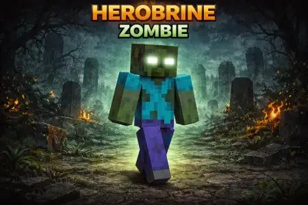 Herobrine Zombie Skin pic 1