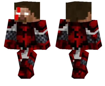 Shadow knight Herobrine Skin pic 2